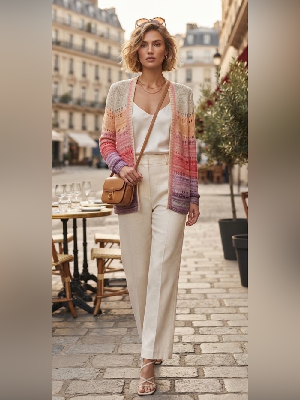 Ruby Rd. Open Multicolored Knit Cardigan - Picture 11 of 12